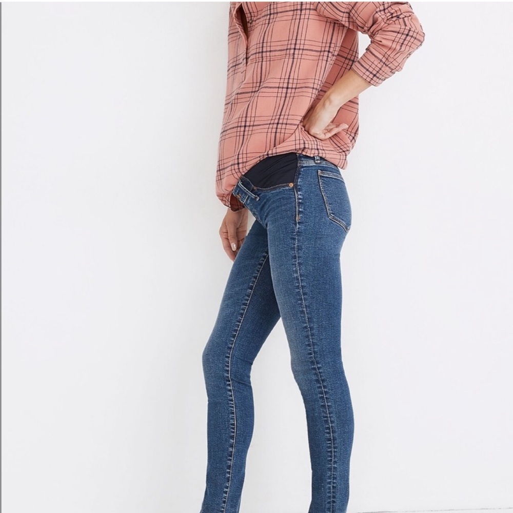 Madewell maternity side panel jeans - 27